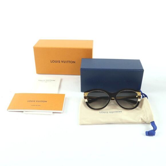 Louis Vuitton 2025 Z1857e Sunglasses/lv Petit Sponsored/cat Eye Noir Black - Picture 2 of 13